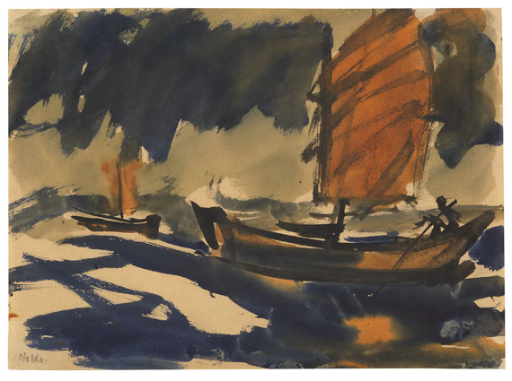 Emil Nolde - Dschunken