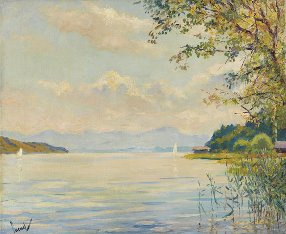 Edward Cucuel - Starnberger See - Fernsicht