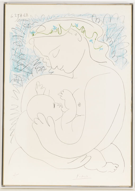 Pablo Picasso - Grande Maternité - Cornice