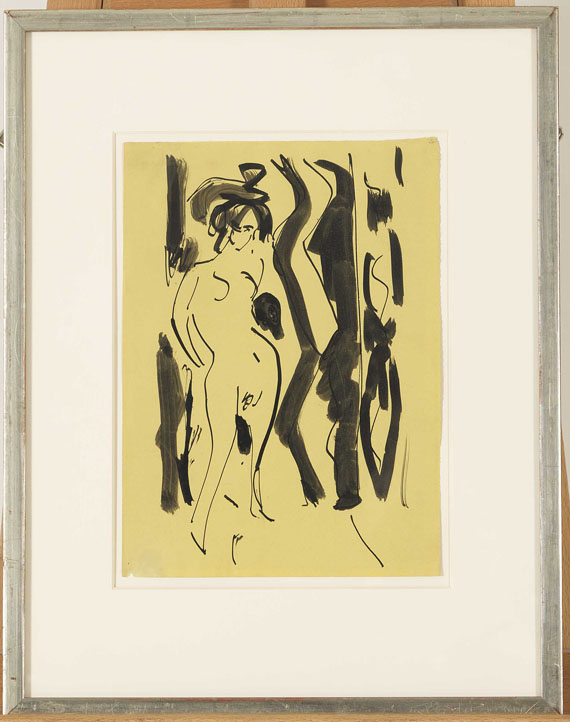 Ernst Ludwig Kirchner - Frauenakt - Cornice