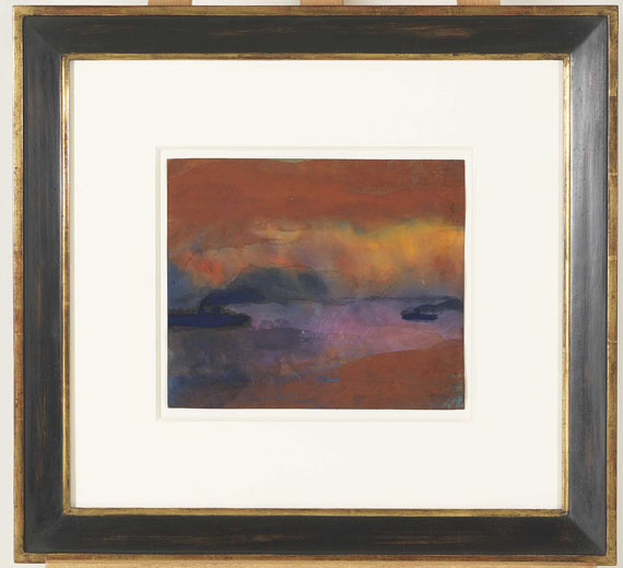 Emil Nolde - Dampfer auf See - Cornice