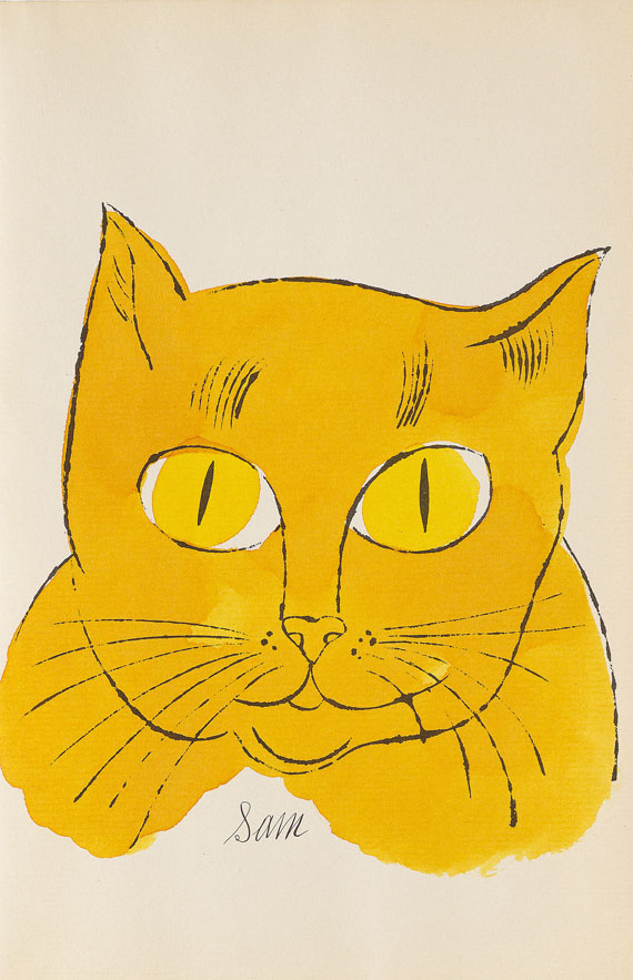 Andy Warhol - 25 Cats name[d] Sam and one Blue Pussy - Altre immagini