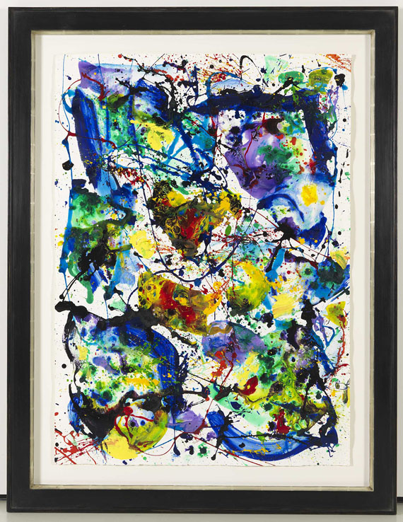 Sam Francis - Untitled (SF86-078) - Cornice