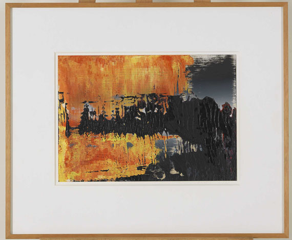 Gerhard Richter - Ohne Titel (8.4.89) - Cornice