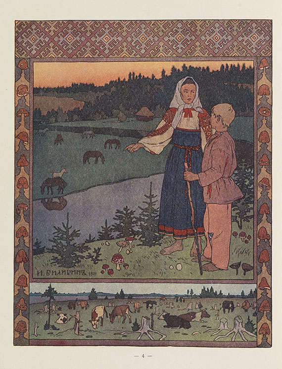 Iwan Jakowlewitsch Bilibin - Sestricka Aljonuska a Bratricek Ivanuska. Um 1905. - Altre immagini