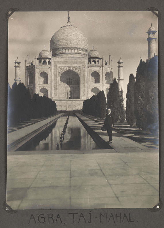  Reisefotografie - 4 Fotoalben Indien. 1926-1927. - Altre immagini