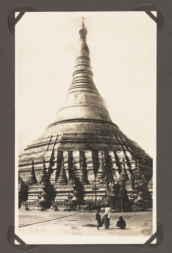  Reisefotografie - 4 Fotoalben Indien. 1926-1927. - Altre immagini