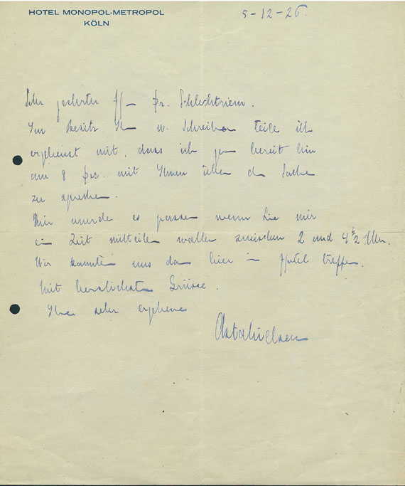 Pola Negri - Eigh. Brief. 1929. - Dabei: Asta Nielsen, Eigh. Brief - Altre immagini