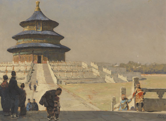 Erich Kips - Der Himmelstempel in Peking