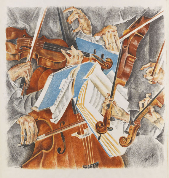 Max Oppenheimer - Rosé-Quartett (Klinglerquartett)