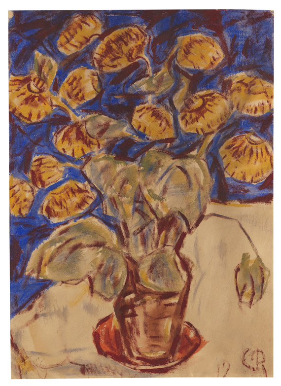 Christian Rohlfs - Pantoffelblume