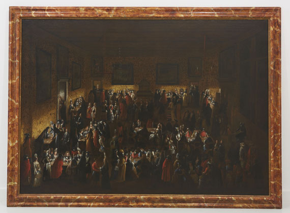 Joseph Heintz d. J. - Der Maskenball (il Ridotto) - Cornice