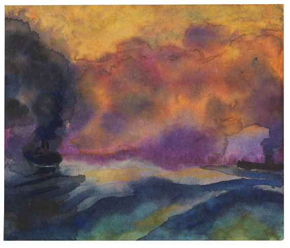 Emil Nolde - Meerabend