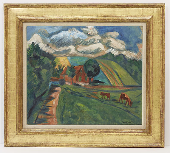 Erich Heckel - Hügellandschaft - Cornice