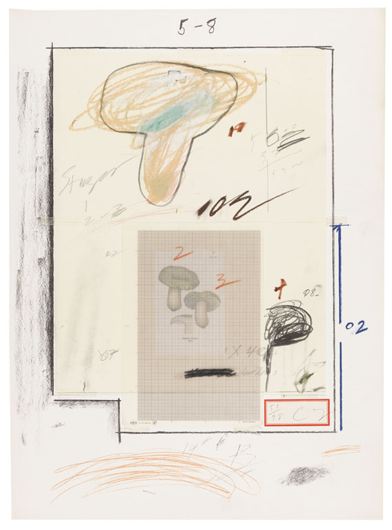 Cy Twombly - Natural History Part I - Mushrooms (No. III)