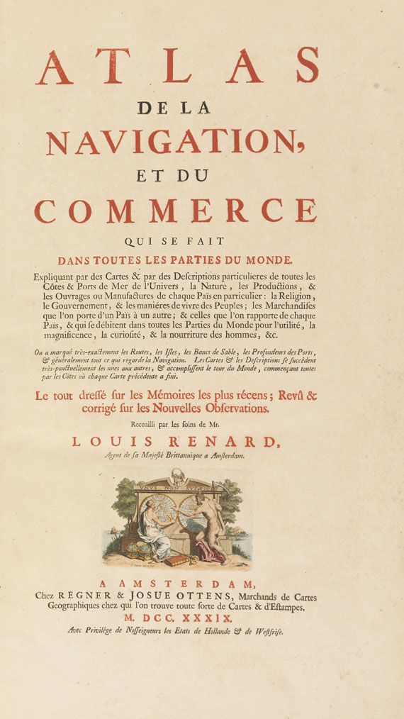 Louis Renard - Atlas de la navigation et du commerce. 1739 - Altre immagini