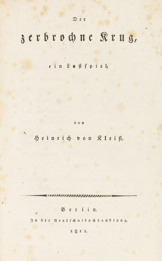 Heinrich von Kleist - Der zerbrochene Krug