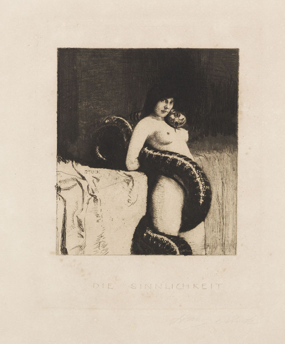 Franz von Stuck - Die Sinnlichkeit