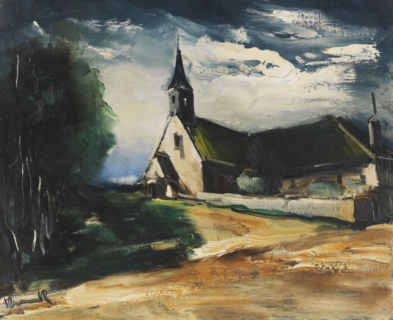 Maurice de Vlaminck - Maisons dans les champs (L