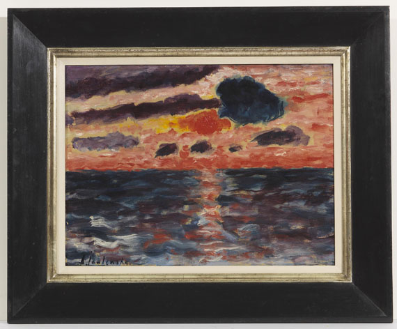 Alexej von Jawlensky - Sonnenuntergang, Borkum - Cornice