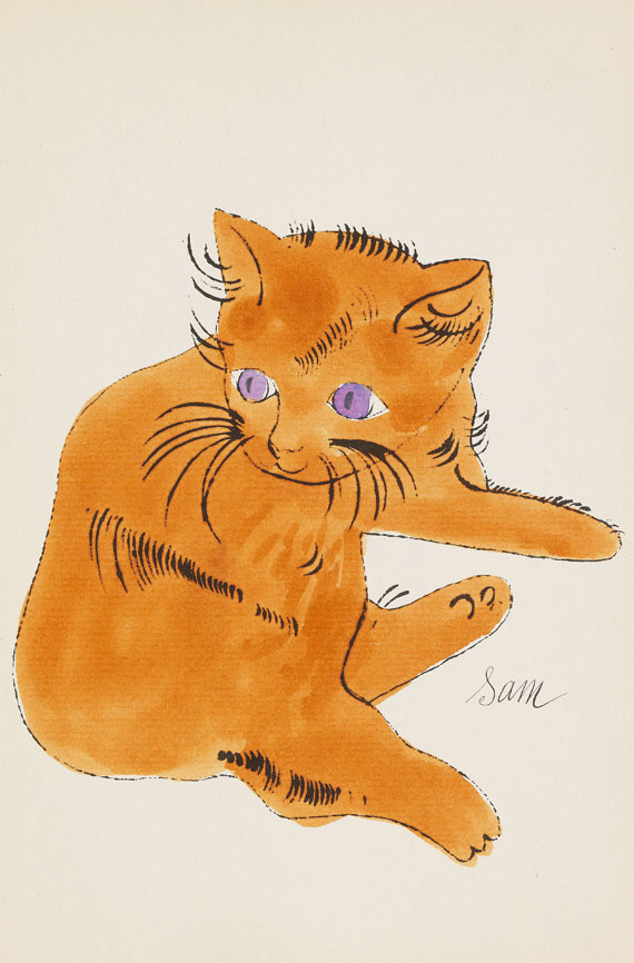 Andy Warhol - 25 Cats name[d] Sam and one Blue Pussy - Altre immagini