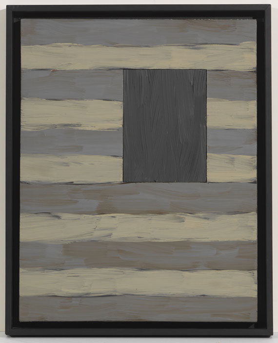 Sean Scully - Small Grey Window - Cornice