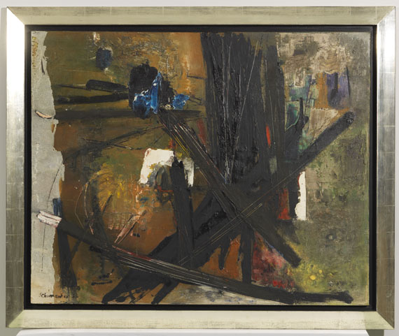 Emil Schumacher - Action barbare - Cornice