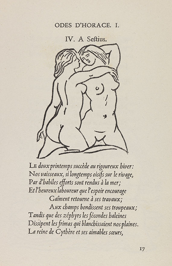 Aristide Maillol - Horace - Odes. 2 Bde.