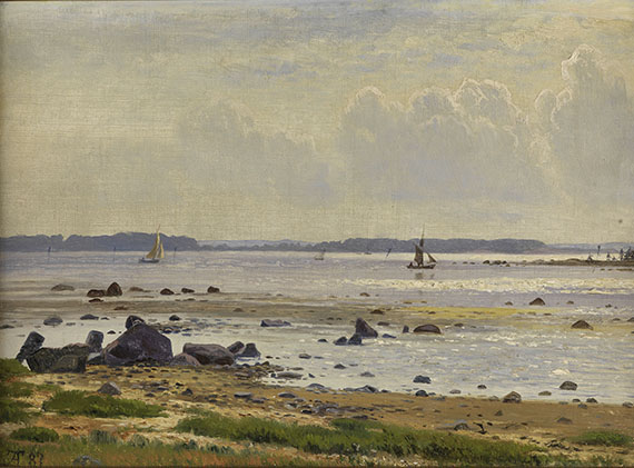 Anton Erik Christian Thorenfeld - Dänische Ostseeküste am Roskildefjord, Seeland