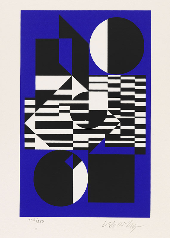 Victor Vasarely - Hahn, Donner à voir