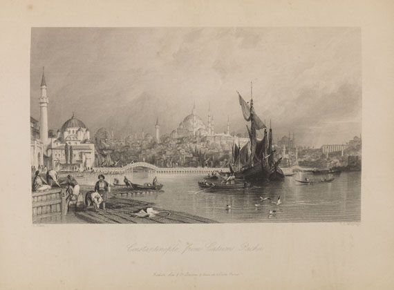 Thomas Allom - Constantinopel. 3 Werke