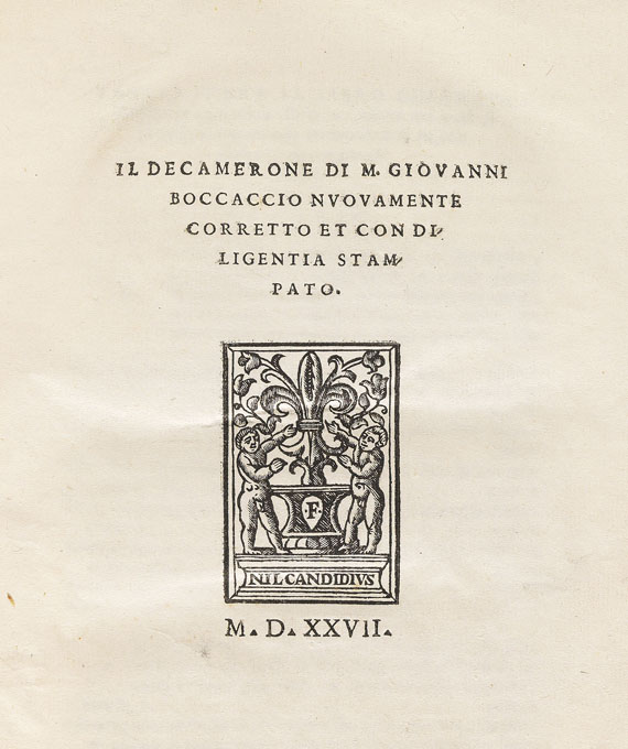 Giovanni Boccaccio - Il Decamerone