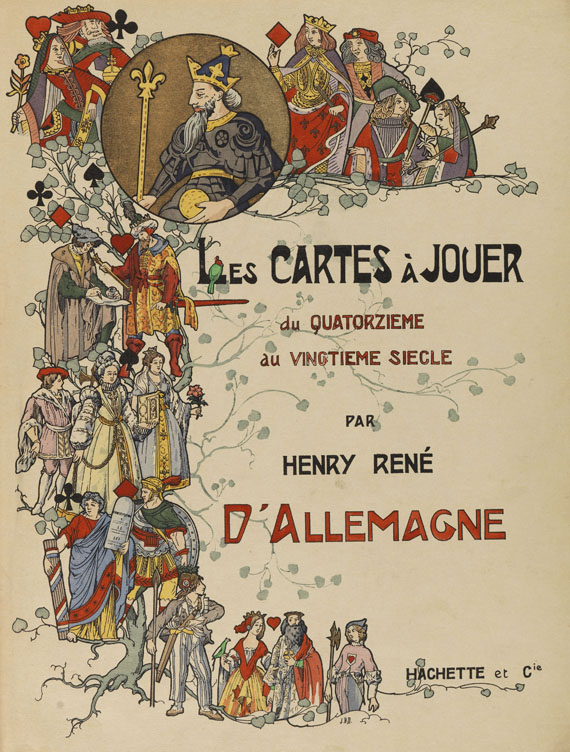 Henry René de Allemagne - Les cartes à jouer. 2 Bde . 1906 - Altre immagini