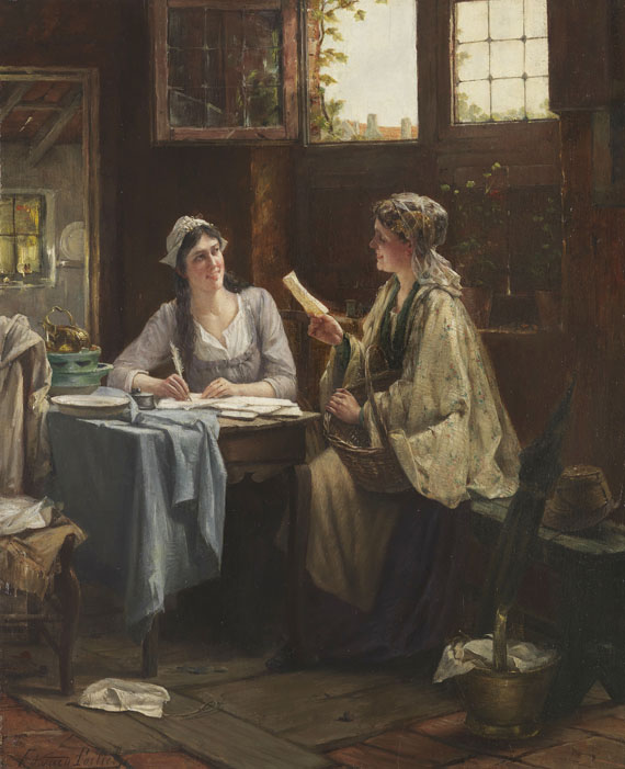 Edward Antoon Portielje - Der Brief