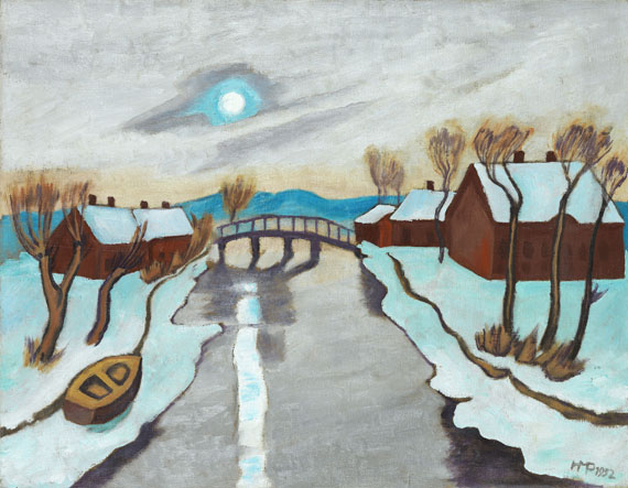 Hermann Max Pechstein - Wintermorgen