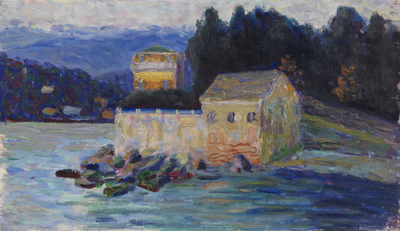 Gabriele Münter - Landschaft bei Rapallo