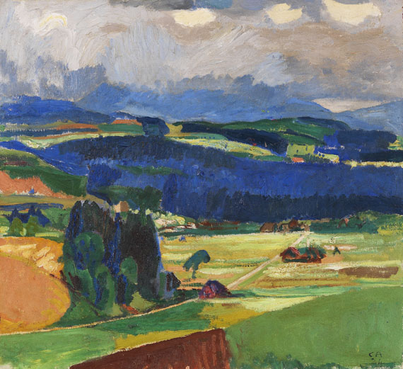 Cuno Amiet - Lueg (Landschaft bei Oschwand)