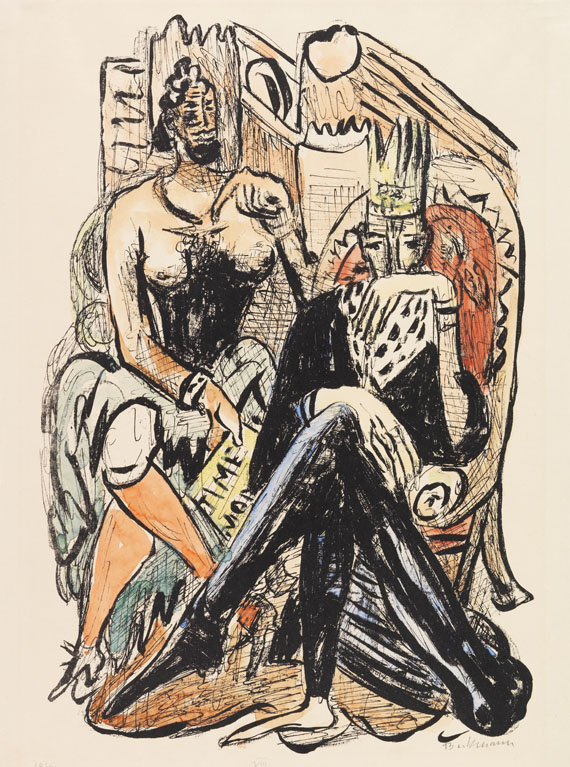 Max Beckmann - König und Demagoge