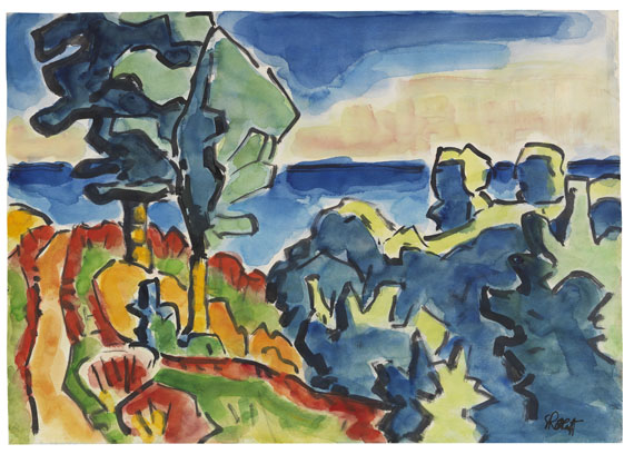 Karl Schmidt-Rottluff - Landschaft