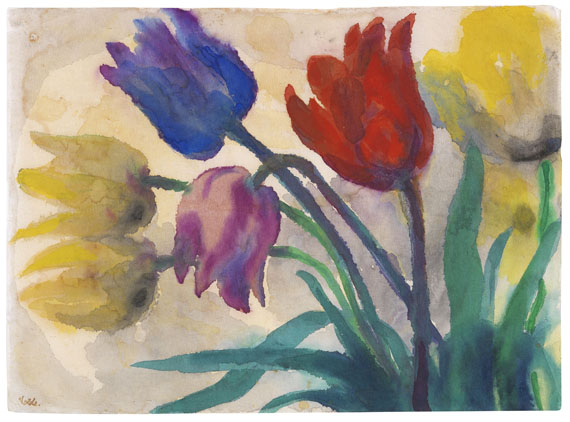 Emil Nolde - Tulpen