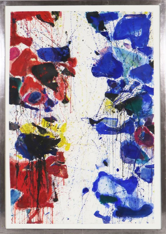 Sam Francis - White line (SF59-283) - Cornice