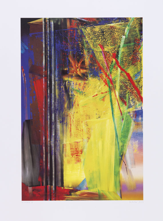 Gerhard Richter - 2 Blätter: Victoria I. Victoria II