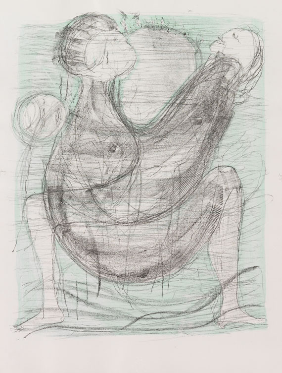 Gerhard Altenbourg - Über dem Strom ein Gezweig. Altenbourg Blätter zu Bobrowski - Altre immagini