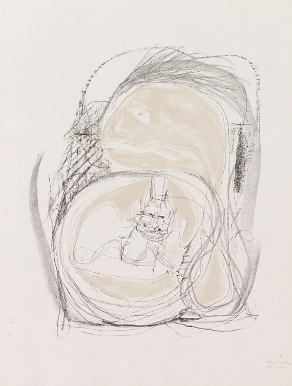 Gerhard Altenbourg - Über dem Strom ein Gezweig. Altenbourg Blätter zu Bobrowski - Altre immagini