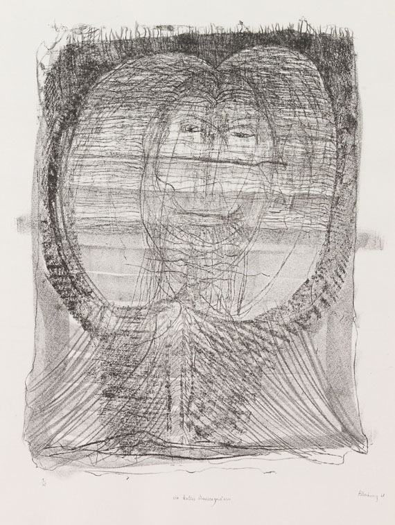 Gerhard Altenbourg - Über dem Strom ein Gezweig. Altenbourg Blätter zu Bobrowski - Altre immagini