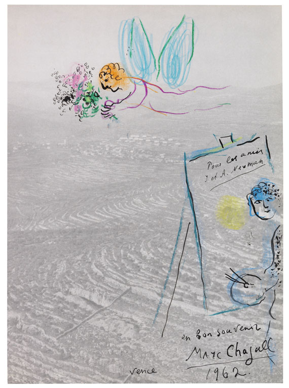 Chagall - Autoportrait avec un Ange