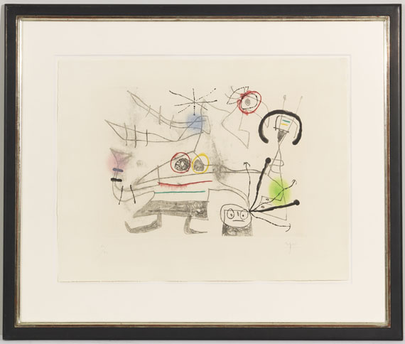Joan Miró - Femme-Oiseau II - Cornice