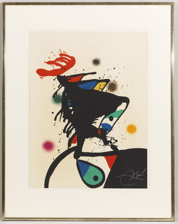 Joan Miró - Le prince au chapeau de fer - Cornice
