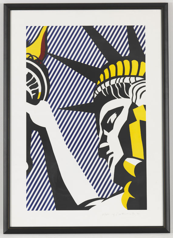 Roy Lichtenstein - I love Liberty - Cornice