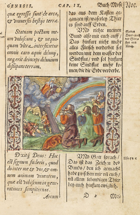   - Biblia germanico-latina, 8 Bände. - Altre immagini